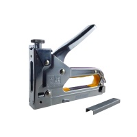 Степлер мебельный тип 53 с набором скоб, 4 -14 мм,стальной, "Maximum" ( Максимум) МХ 46481