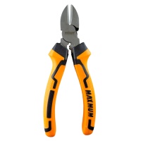 Бокорезы 160 мм, оранжевые, металл черный, 0783-6, "MAXIMUM" MX 08373