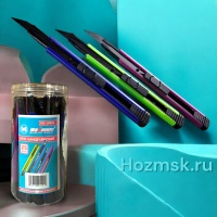 нож канцелярский мини 145 мм, 25 шт., бокс, "maximum" mx 14916 оптом